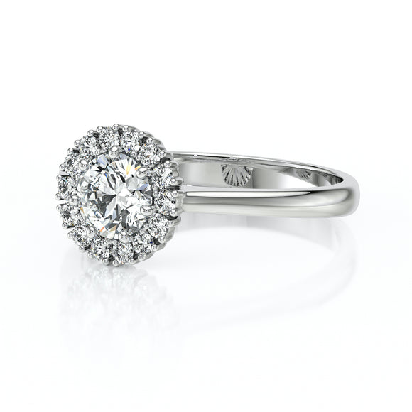 Bague entourage rubis et diamant Pour la Vie - 7