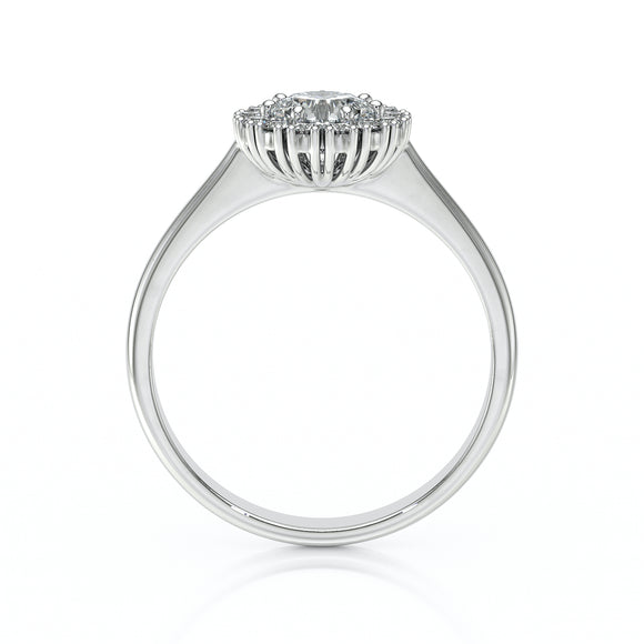 Bague entourage diamant Pour la Vie - 7