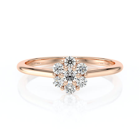 Bague entourage diamant Pour la Vie - 9