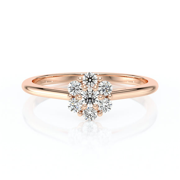 Bague entourage diamant Pour la Vie - 9