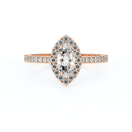 Bague entourage diamant Promets Moi - 2