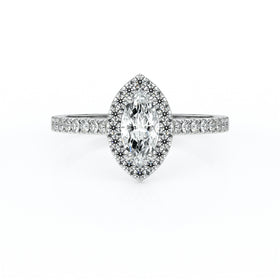 Bague entourage diamant Promets Moi - 2