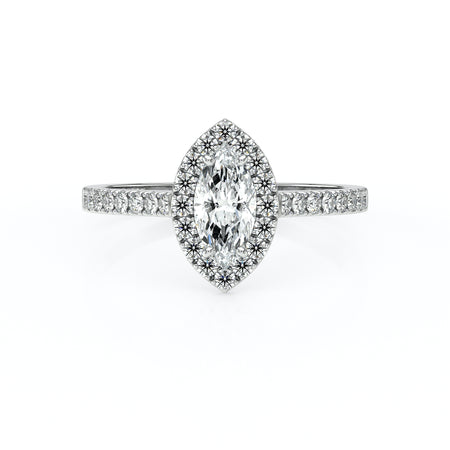 Bague entourage diamant Promets Moi - 2