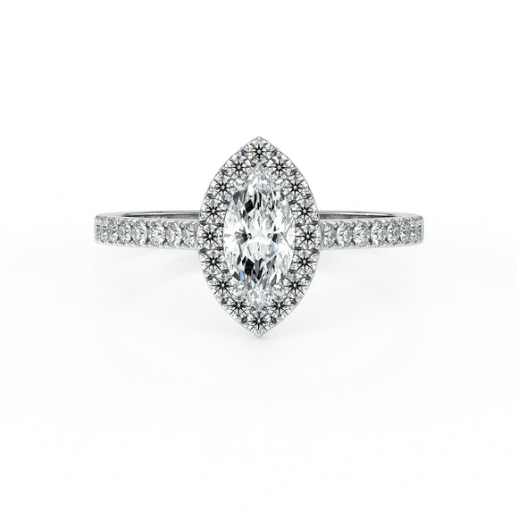 Bague entourage diamant Promets Moi - 2