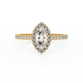 Bague entourage diamant Promets Moi - 2