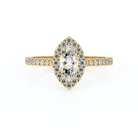 Bague entourage diamant Promets Moi - 2