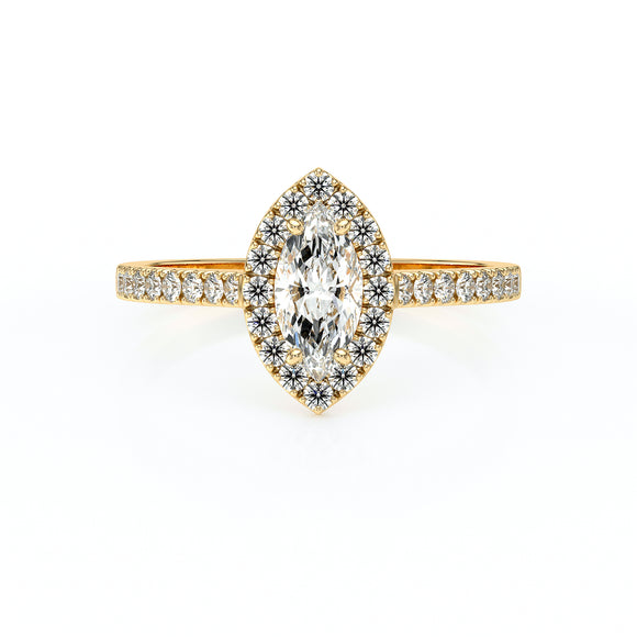 Bague entourage diamant Promets Moi - 2