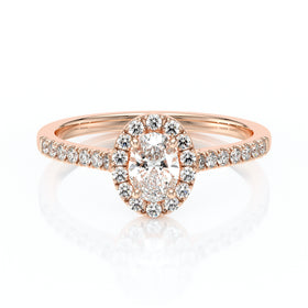 Bague entourage diamant Promets Moi - 3