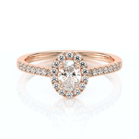 Bague entourage diamant Promets Moi - 3