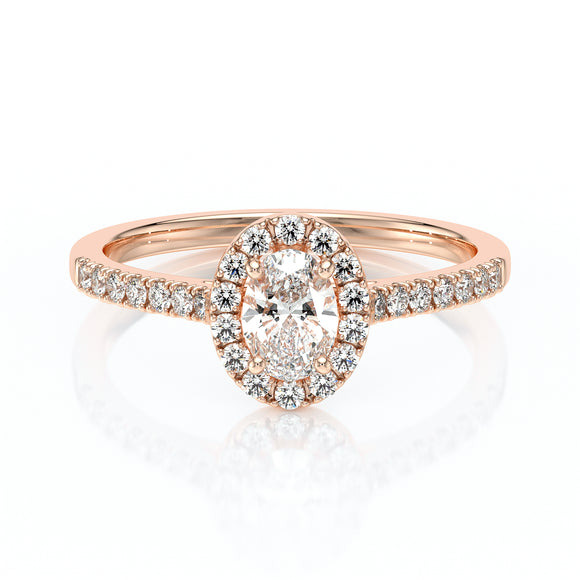 Bague entourage diamant Promets Moi - 3