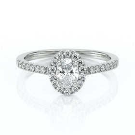 Bague entourage diamant Promets Moi - 3