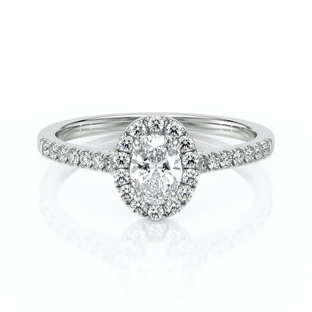 Bague entourage diamant Promets Moi - 3