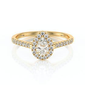 Bague entourage diamant Promets Moi - 4