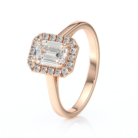 Bague entourage diamant Promets Moi - 6