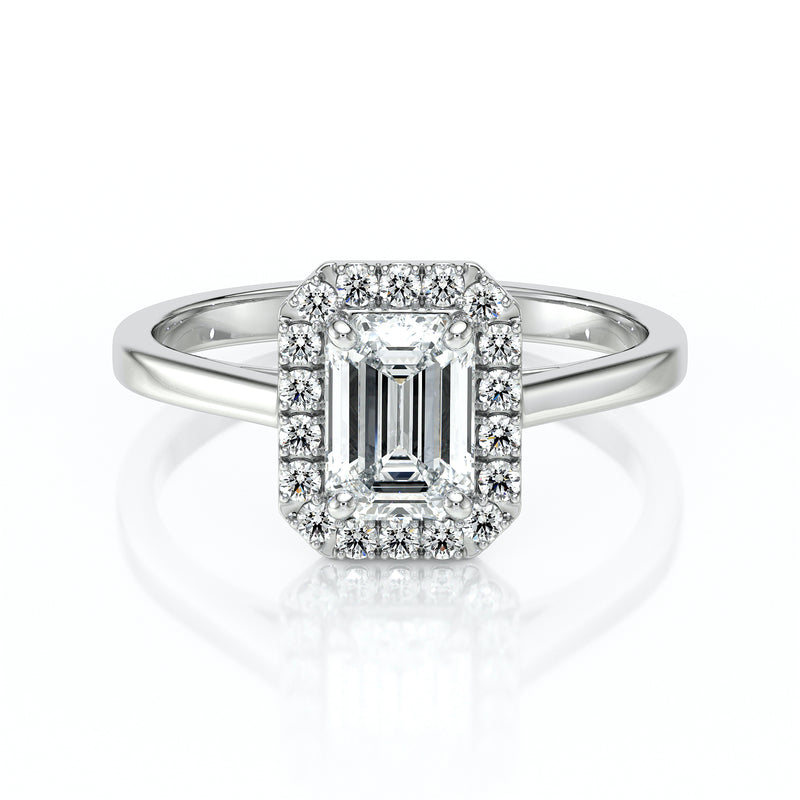 Bague entourage diamant Promets Moi - 6