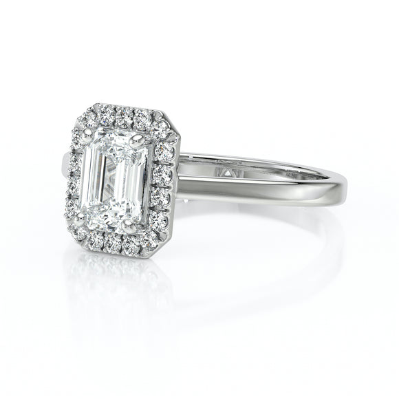 Bague entourage diamant Promets Moi - 6