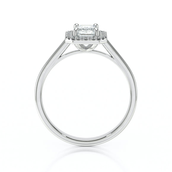 Bague entourage diamant Promets Moi - 6