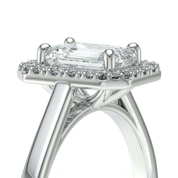 Bague entourage diamant Promets Moi - 6