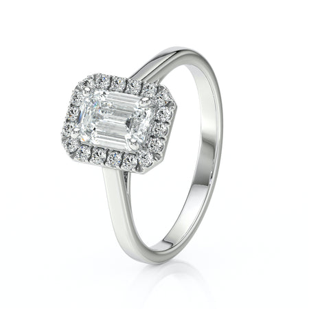 Bague entourage diamant Promets Moi - 6