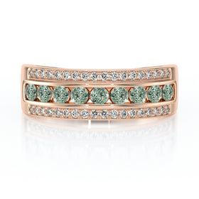 Bague saphir vert diamant Illumine Moi - 6