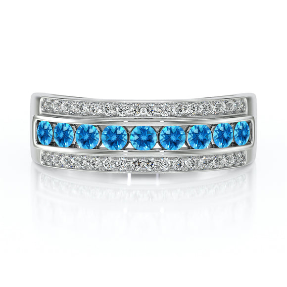Bague topaze diamant Illumine Moi - 6