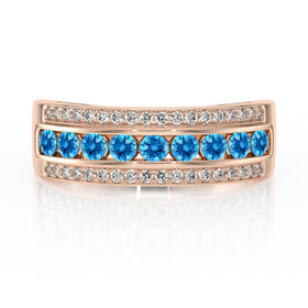 Bague topaze diamant Illumine Moi - 6