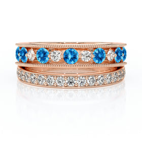 Bague topaze diamant Illumine Moi - 7