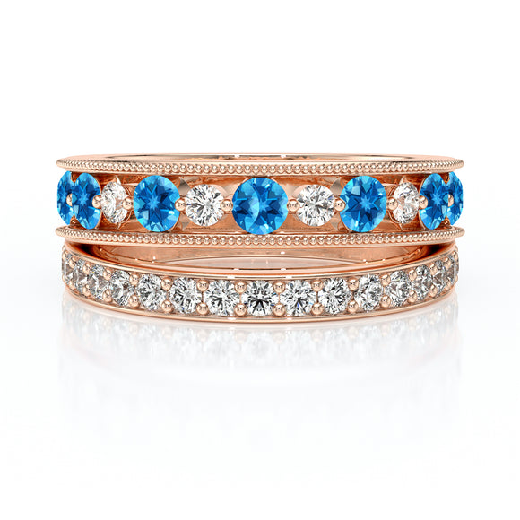 Bague topaze diamant Illumine Moi - 7