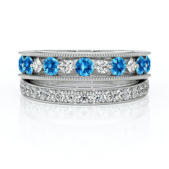 Bague topaze diamant Illumine Moi - 7