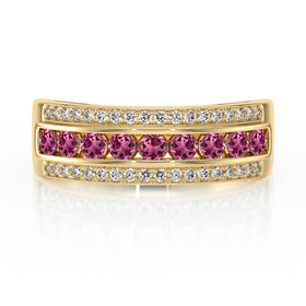 Bague tourmaline diamant Illumine Moi - 6