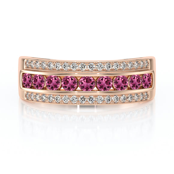 Bague tourmaline diamant Illumine Moi - 6