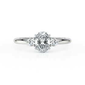 Bague trilogie diamant Coucher de Soleil - 9