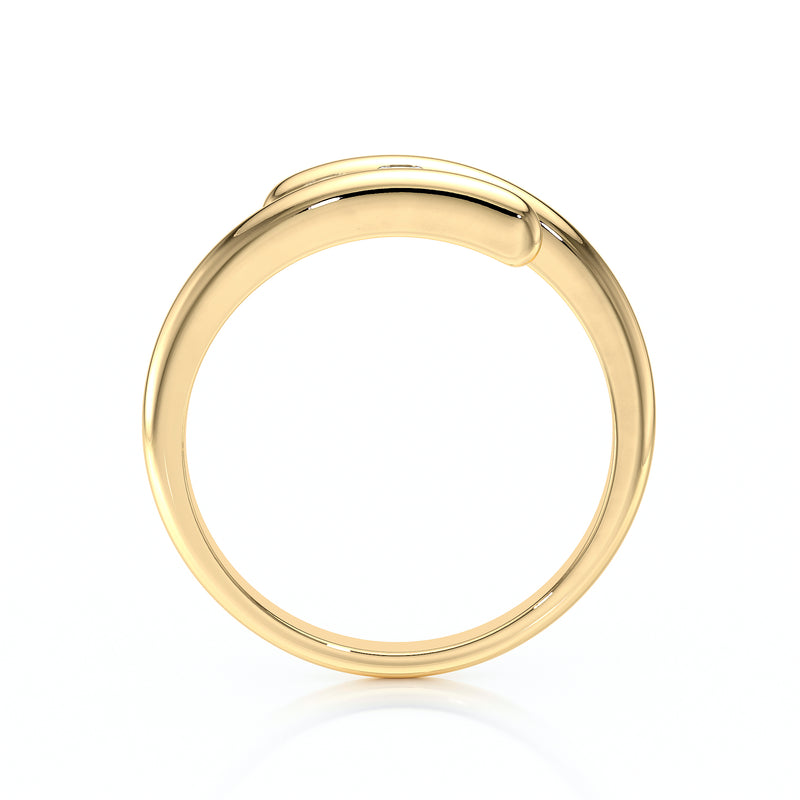 Bague trilogie saphir Main dans la Main - 2