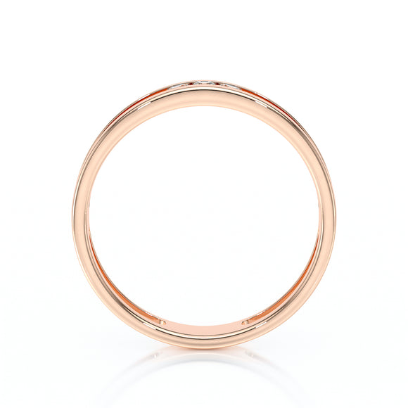 Bague trilogie diamant noir Premier Pas - 3