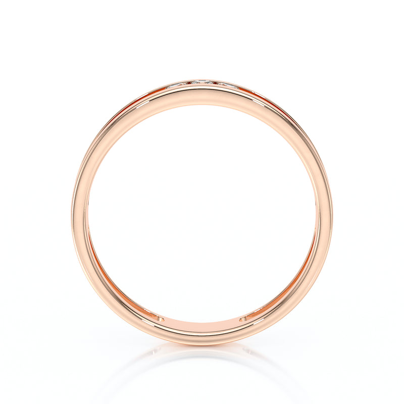 Bague trilogie diamant noir Premier Pas - 3