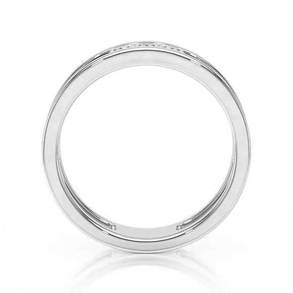 Bague trilogie diamant Premier Pas - 4