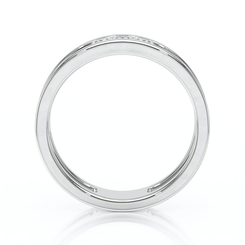 Bague trilogie diamant Premier Pas - 4