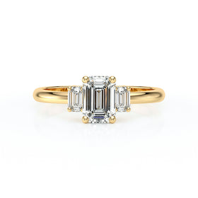 Bague trilogie diamant Premier Pas - 5