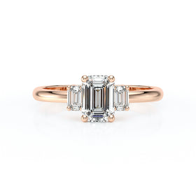 Bague trilogie diamant Premier Pas - 5