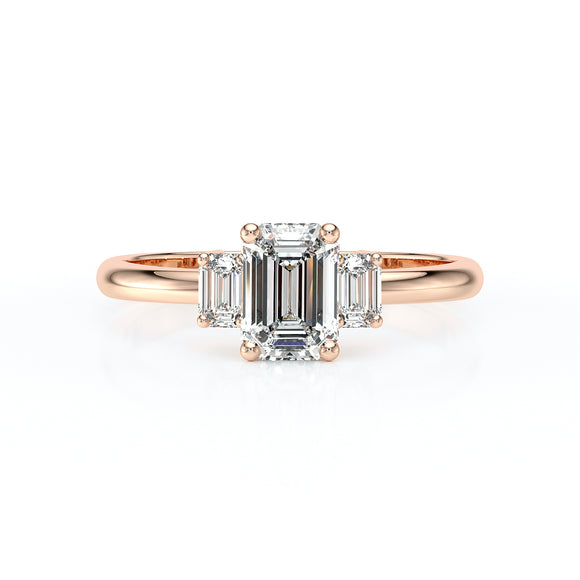 Bague trilogie diamant Premier Pas - 5