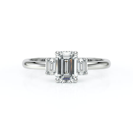 Bague trilogie diamant Premier Pas - 5
