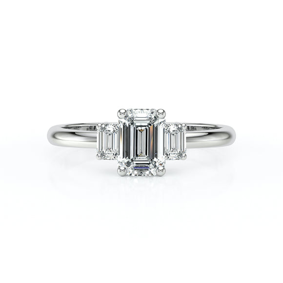 Bague trilogie diamant Premier Pas - 5