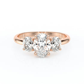 Bague trilogie diamant Premier Pas - 6