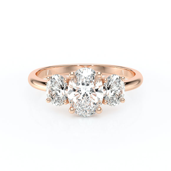 Bague trilogie diamant Premier Pas - 6