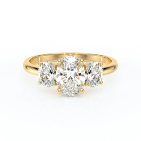Bague trilogie diamant Premier Pas - 6