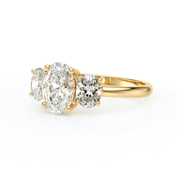 Bague trilogie diamant Premier Pas - 6