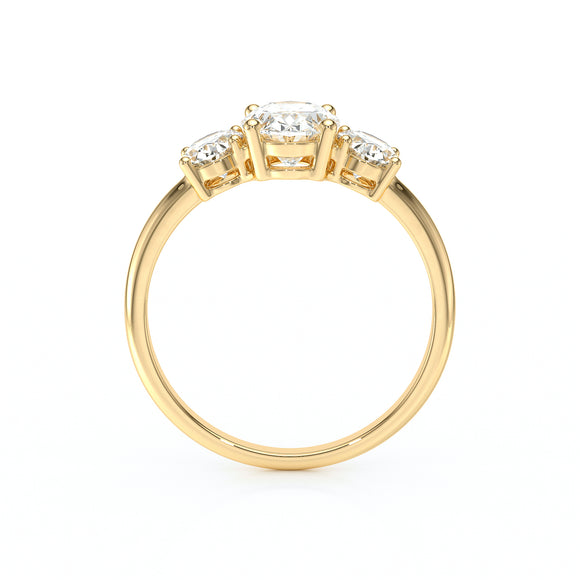 Bague trilogie diamant Premier Pas - 6