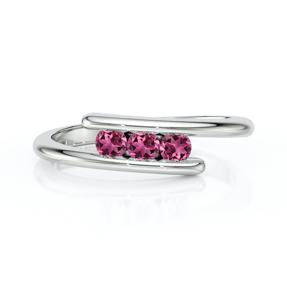 Bague trilogie tourmaline Main dans la Main - 2