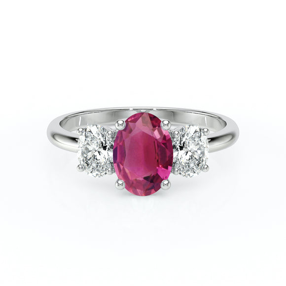 Bague trilogie tourmaline et diamant Premier Pas - 6