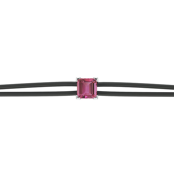 Bracelet cordon tourmaline Lune de Miel - 6